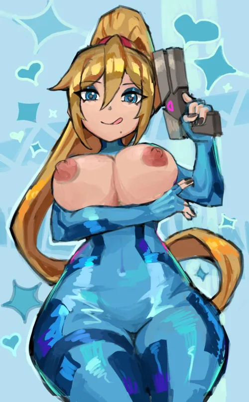 Thumbnail Sensual Adventure: Zero Suit Samus Saiyki Metroid by lucy349