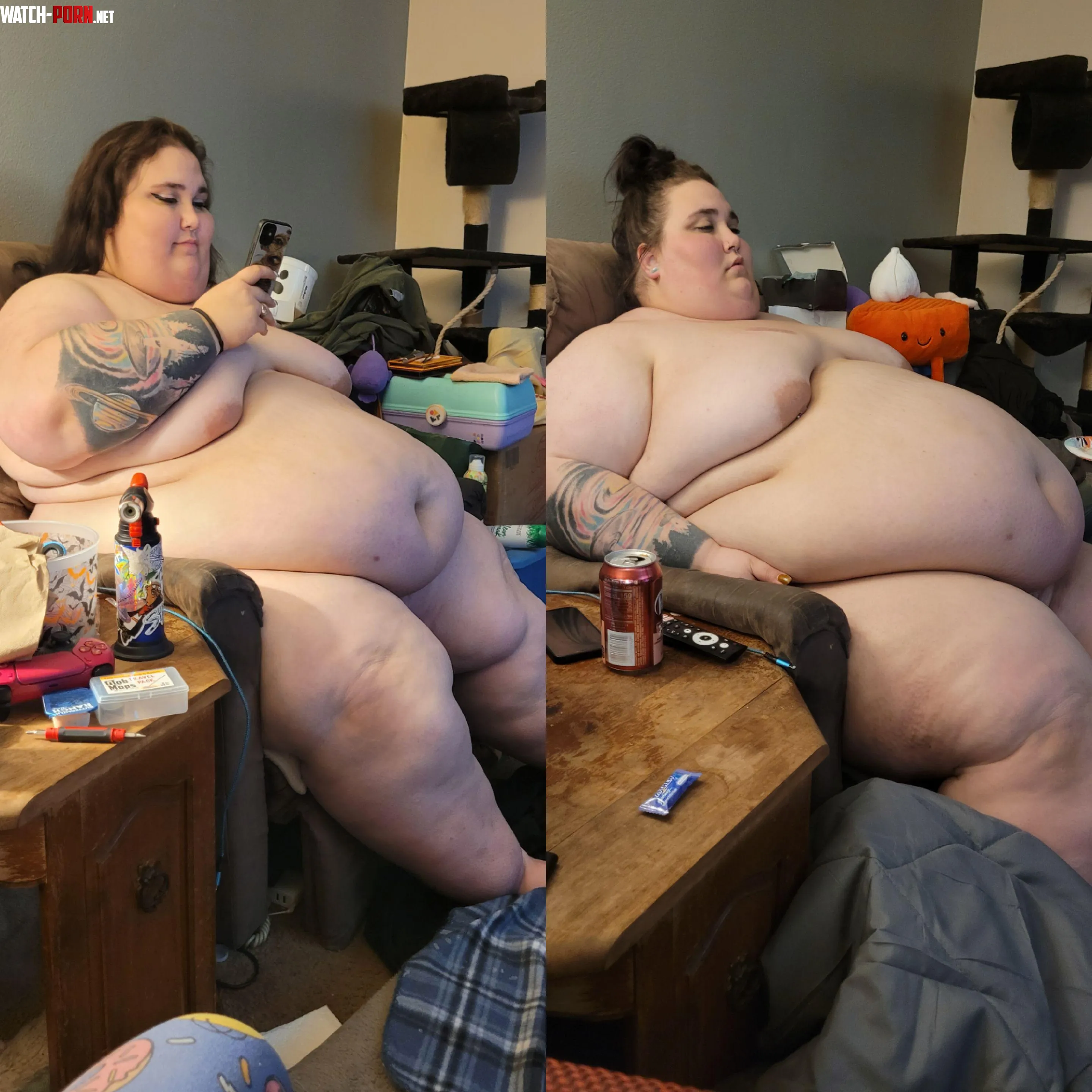 Its crazy that these are just a few weeks apart November 7thNovember 30th by Ssbbw-Twinkiebelle