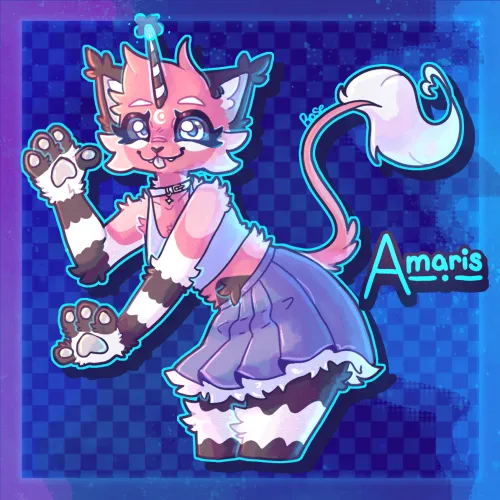 Thumbnail rosefloofykitty Introduces Magical Girl Amaris | Furry Category