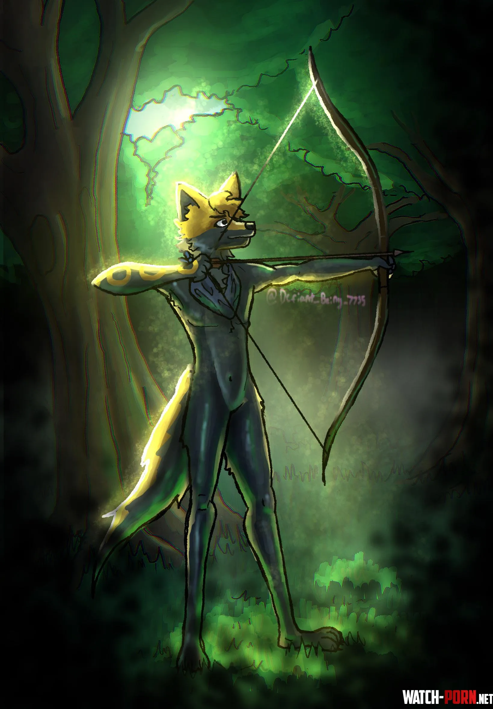 Hunter  comm finished by Defiant_Being_7735