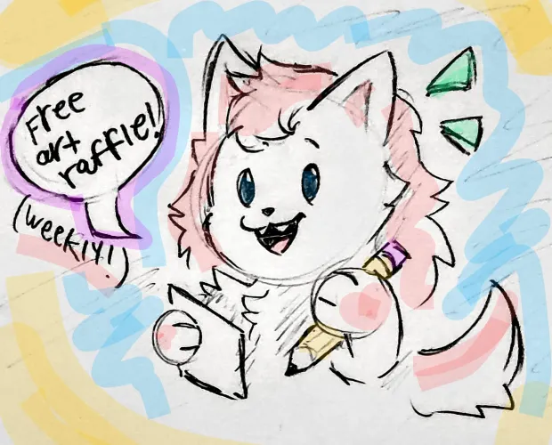 Thumbnail justgotcsp Launches First Weekly Art Raffle - Furry Enthusiasts Unite