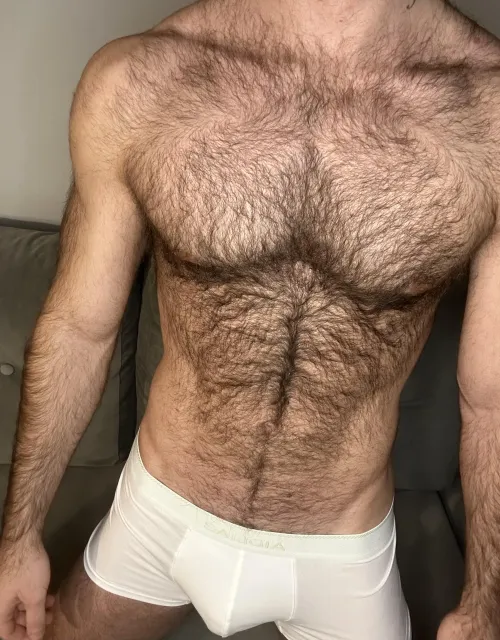 Thumbnail NewUser_669 Teases with New Underwear Delights in insanelyhairymen