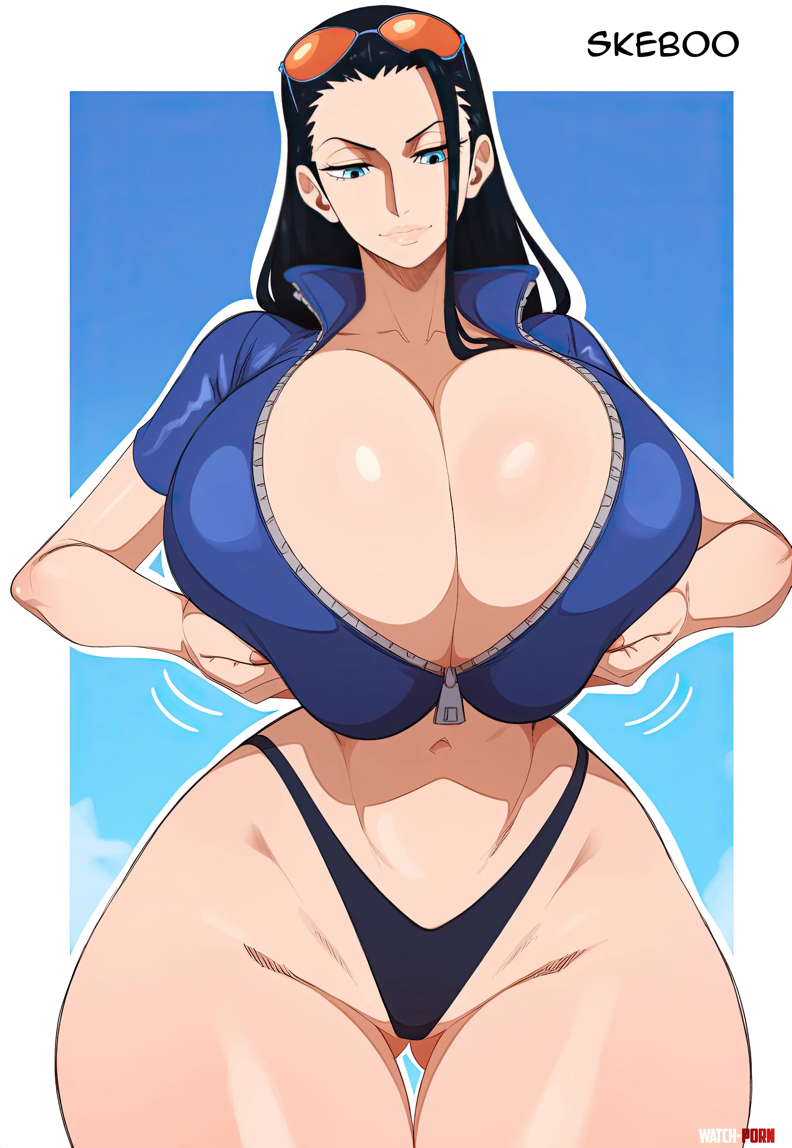 Nico Robin Skebooone piece by avin8701