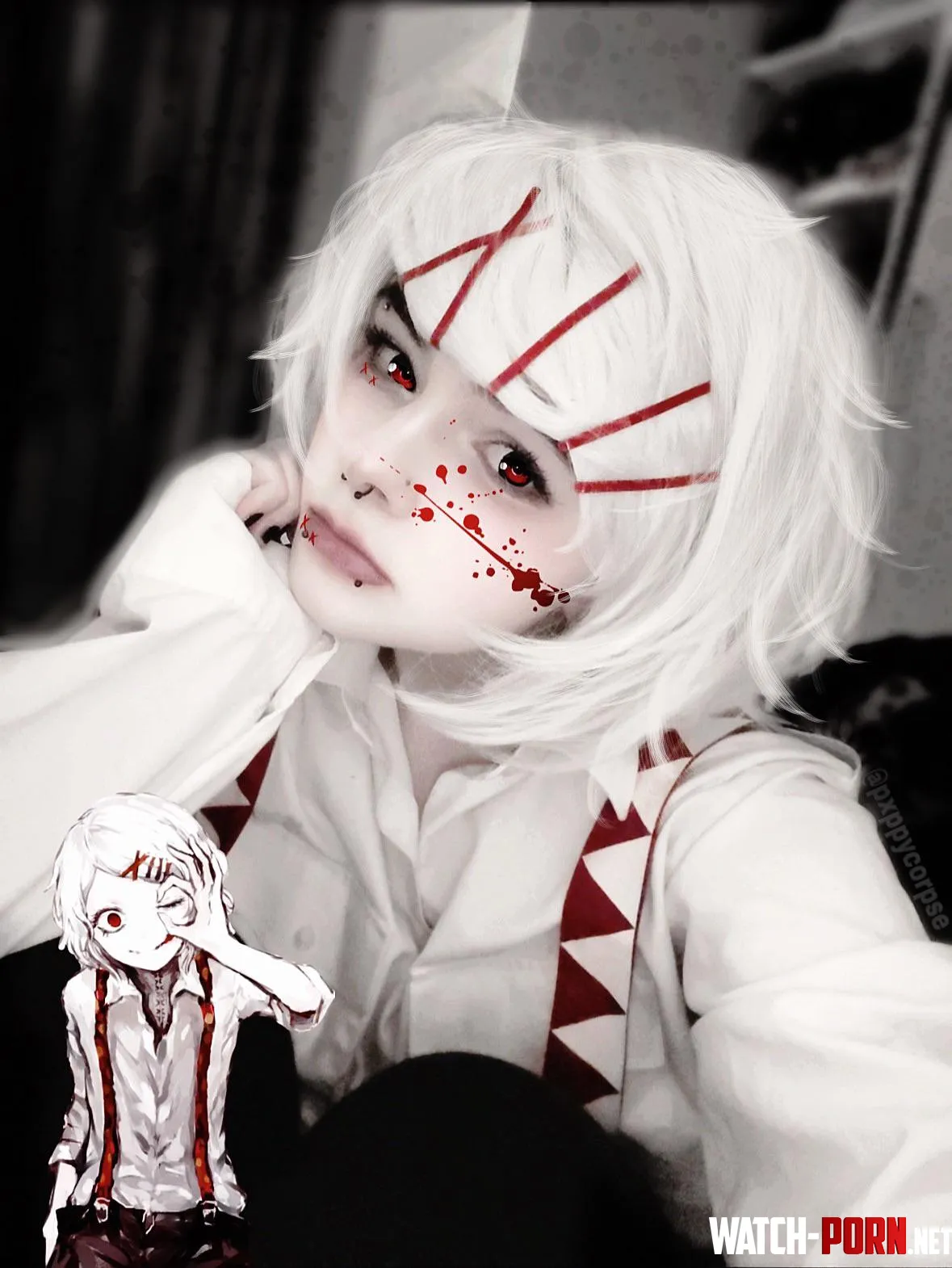 my juuzou cosplay by pxppycorpse