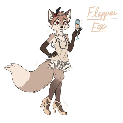 Thumbnail New Year's Eve Plans: Adoptable Furry Creations by Glittering-Amount-68