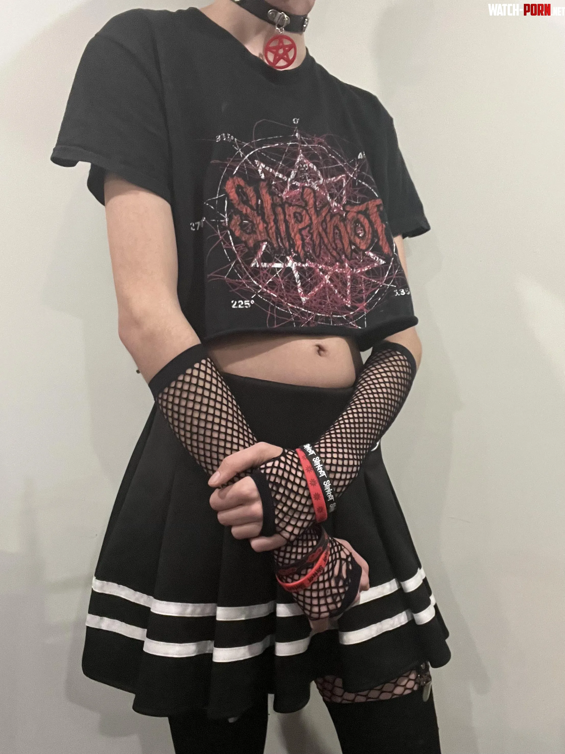 wanna listen to slipknot with me  by NightVibeFox