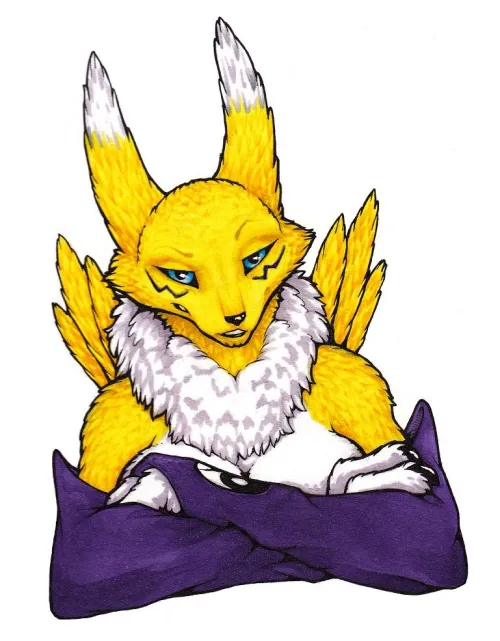 Thumbnail Quick Renamon Bust: Furry Creations by Effective_Army8596