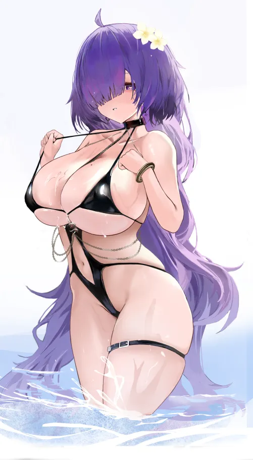 Thumbnail Anime Admirers: Thick Swimsuit Mogador Azur Lane Profile - marxsander2016 | BigAnimeTiddies