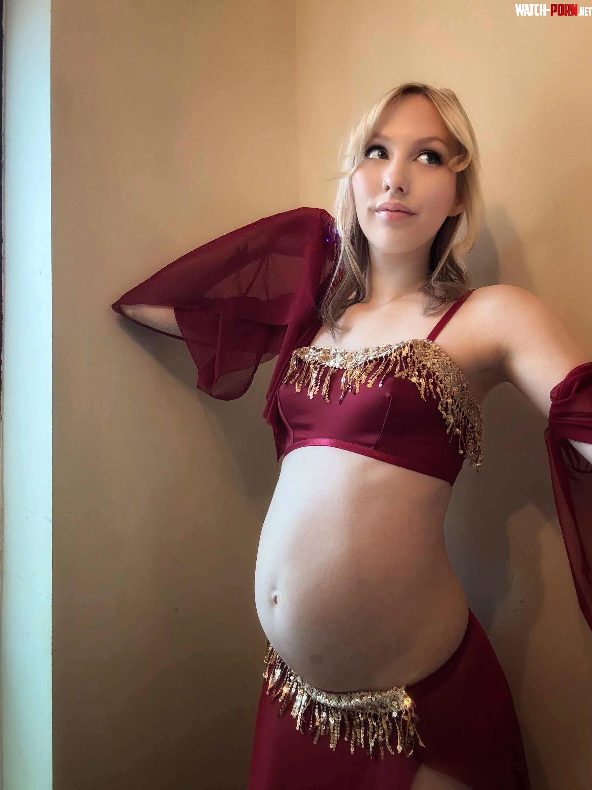 Your adorable pregnant dancer  by mollyminx22x