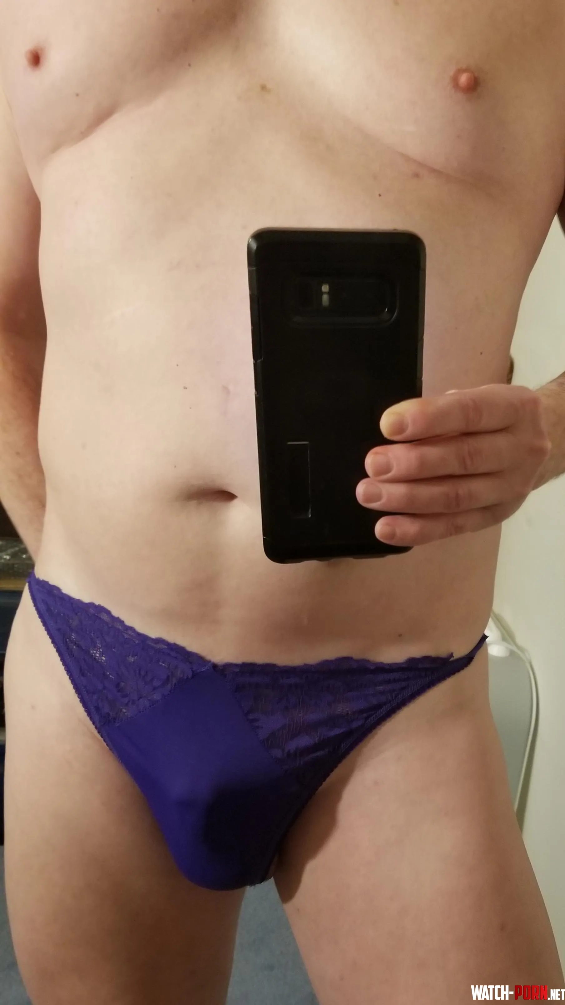 Age 56 my purple lace ace panties by Financial-Move2480