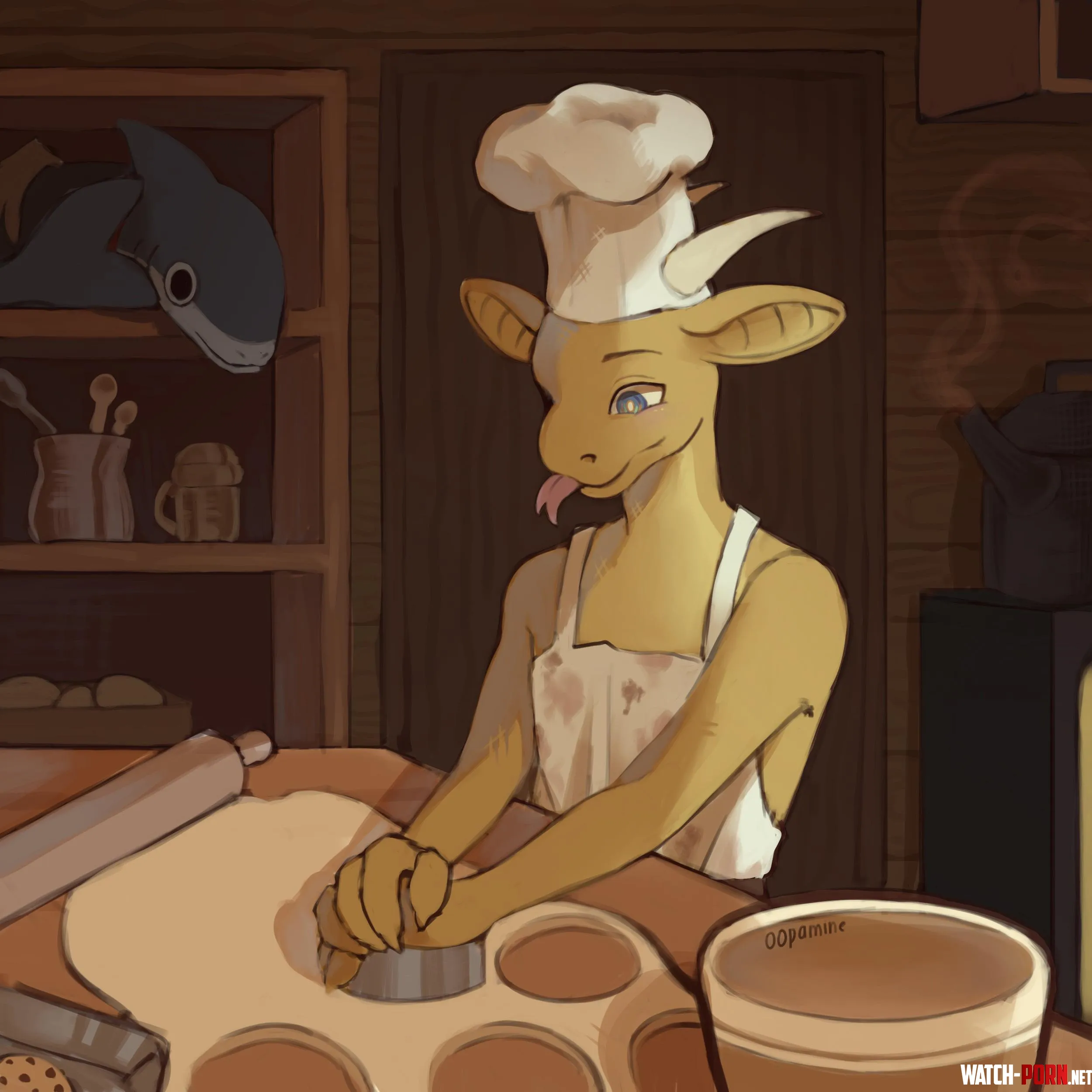 Kobold Cooking Hour by DreamOfDays