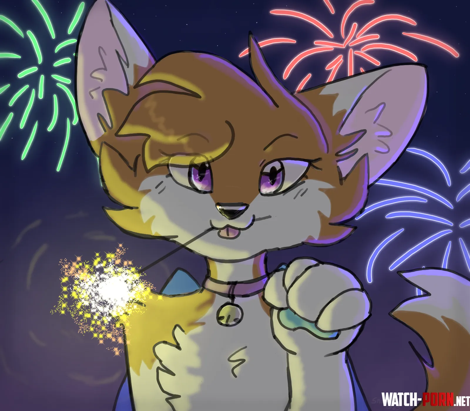 Happy New Year   by Snowwingedwolf