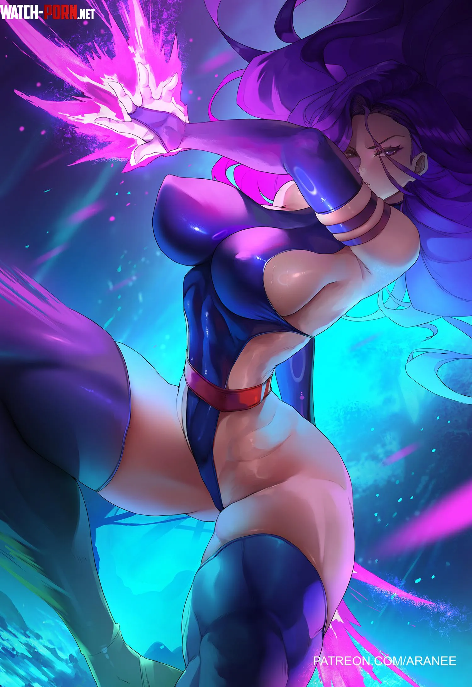 Psylocke thunder thighs by xKillua666