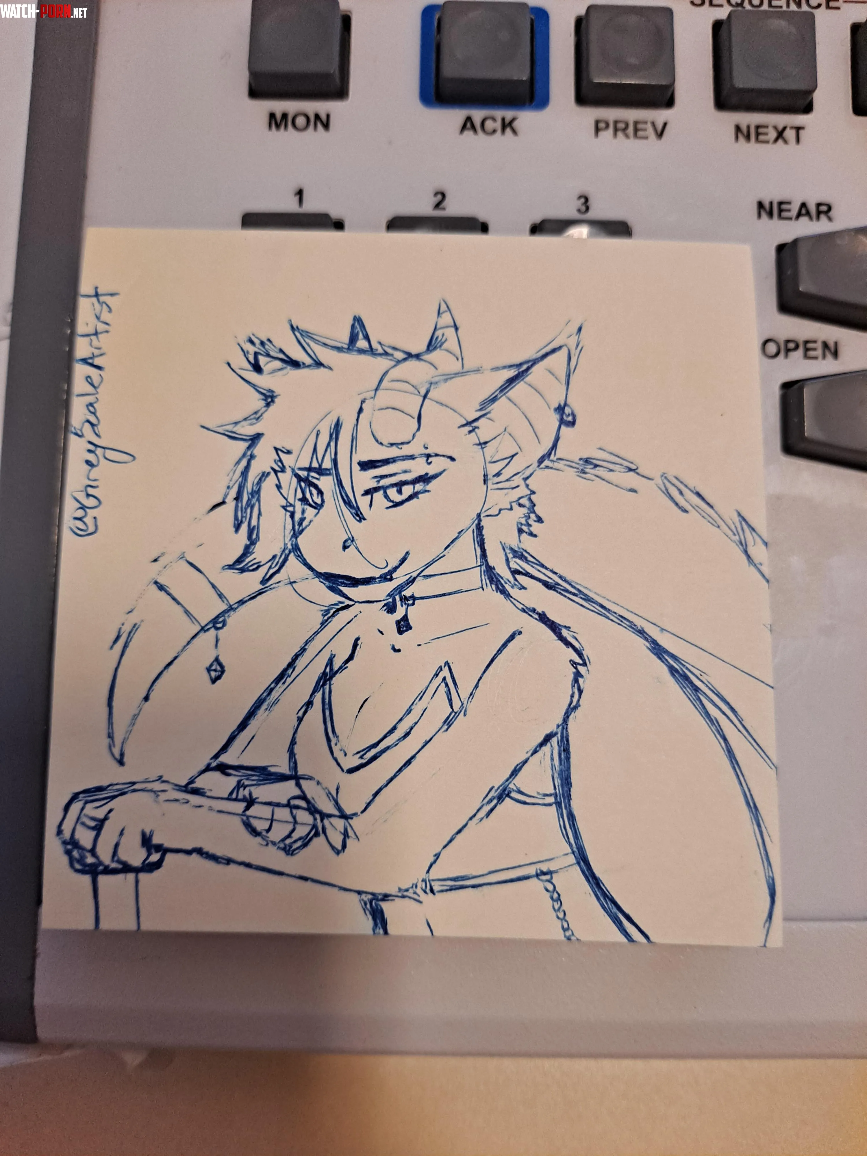 Doodling at Work part 13 by GreyScale13579