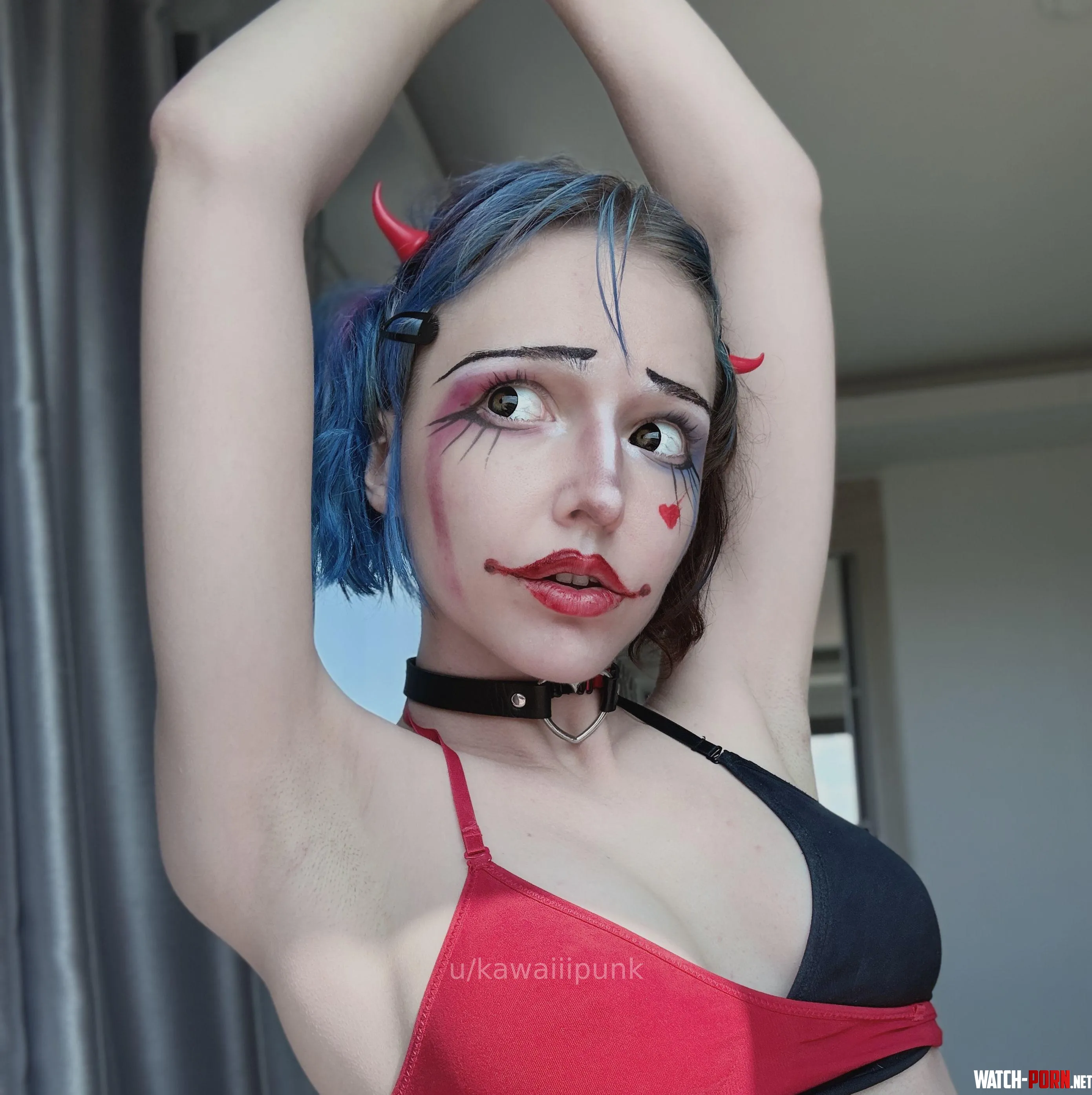 succubus clowns armpits by kawaiiipunk