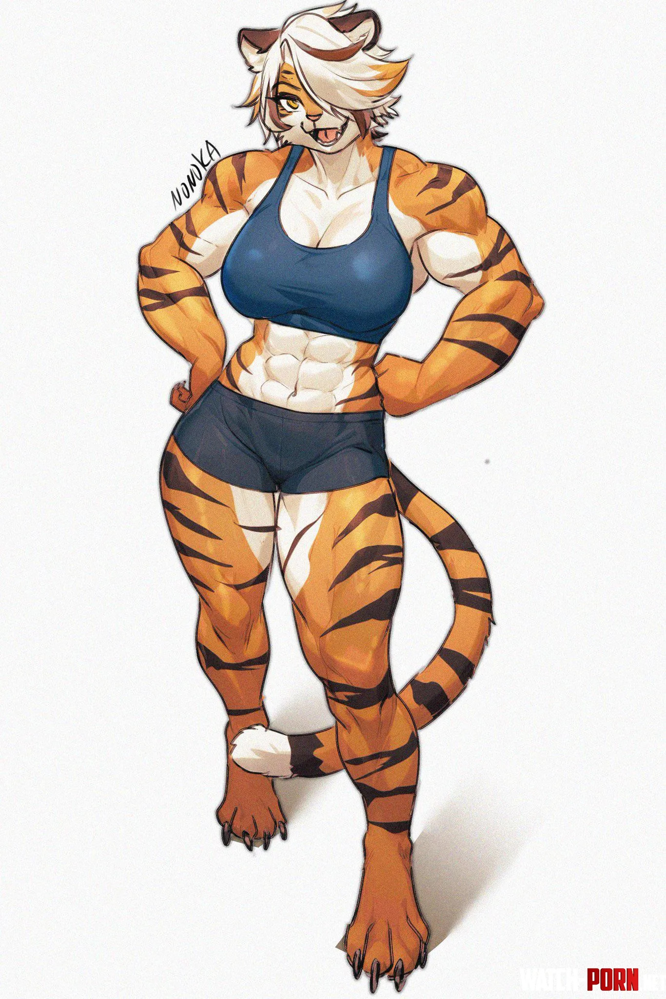 Orange Tiger Original nonoka by A_MASSIVE_PERVERT