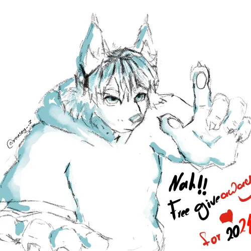 Thumbnail Zayn0gg Celebrates 2024 with Free Art Giveaway - Furry Extravaganza