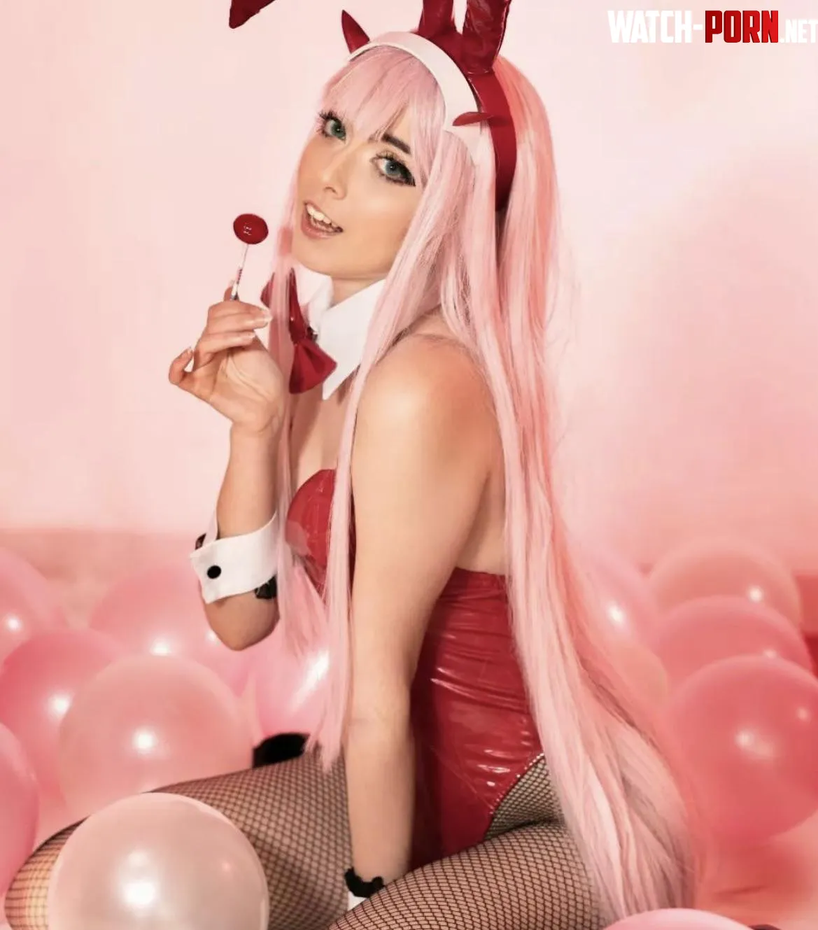 Zero Two bunny by Aikabun by aikabun_