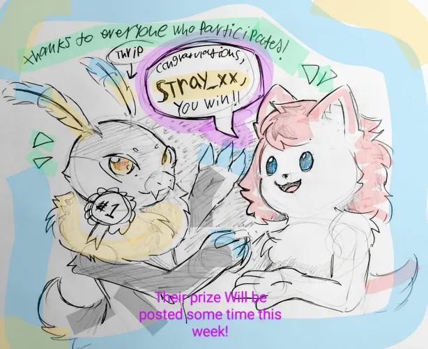 Thumbnail justgotcsp Announces Strayxx as the Furry Winner