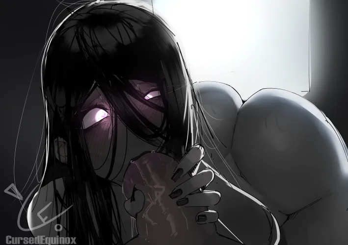 Thumbnail OC Sadako Caught You - MonsterGirl Tale by Cursedequinox