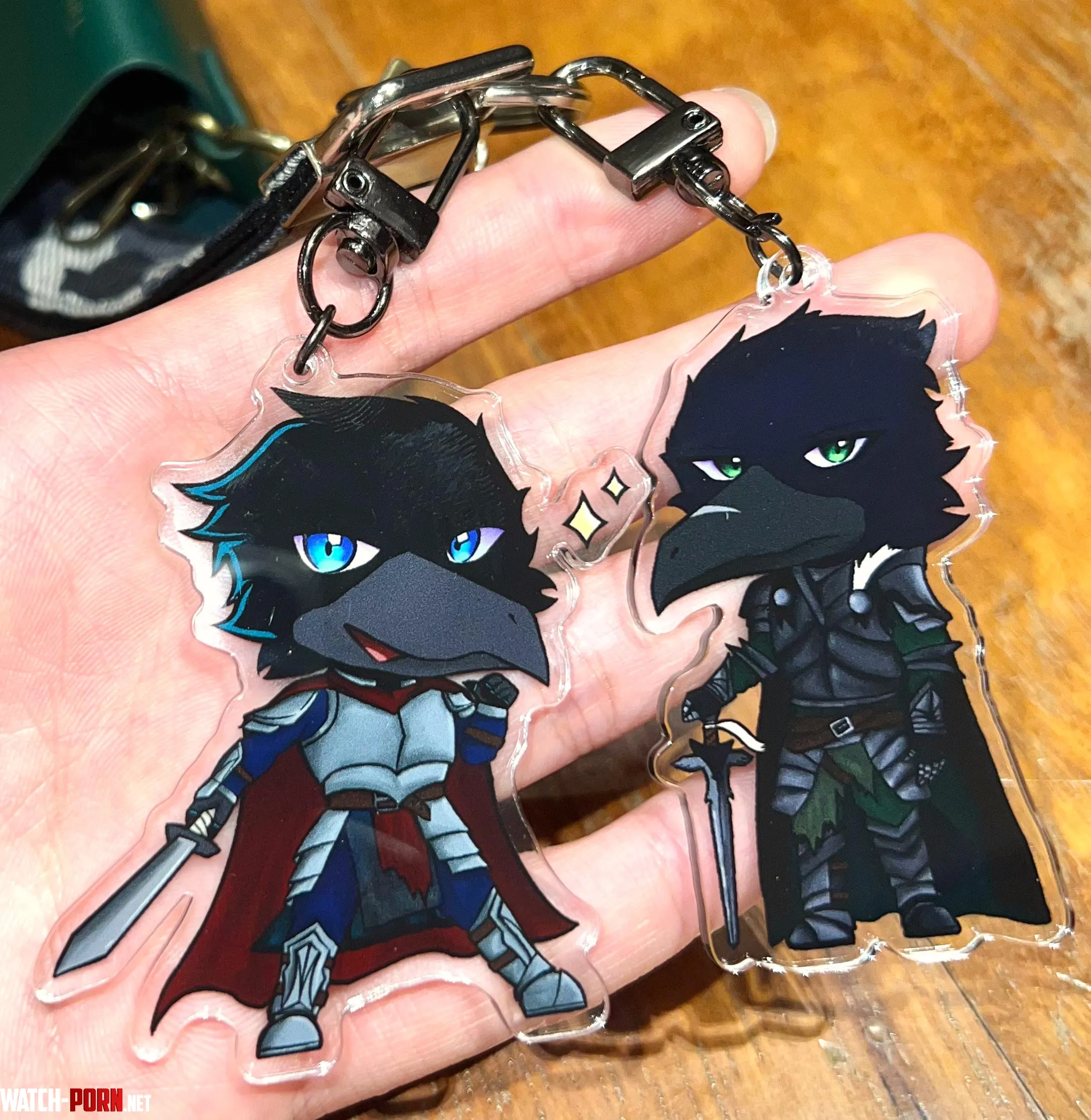 Keychains of my boys by GoEatDandelions