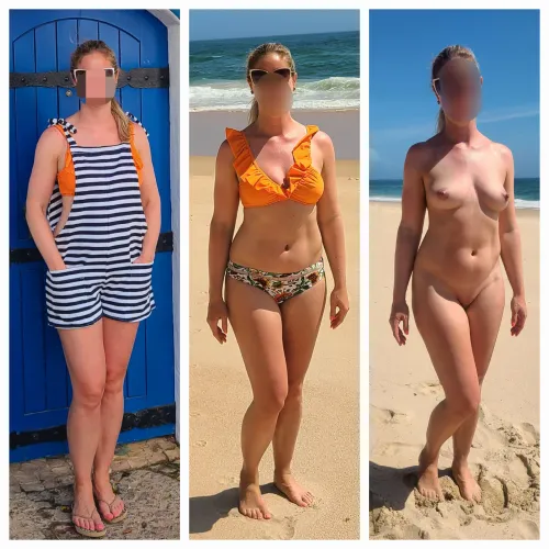 Thumbnail From Cute to Hot: Journey to the Nude Beach