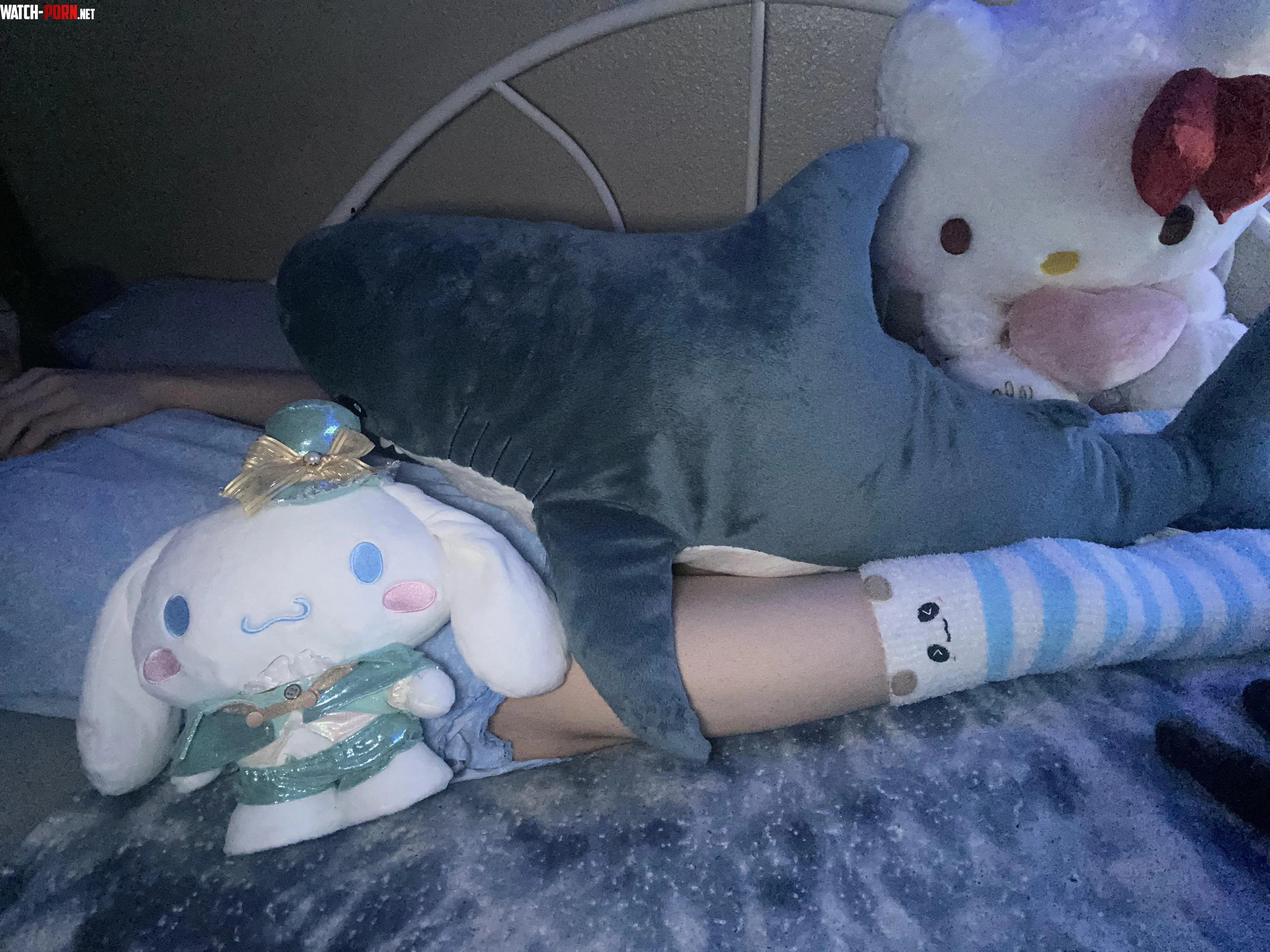 Chillin with my plushies 3 by S0meRandomP3rson