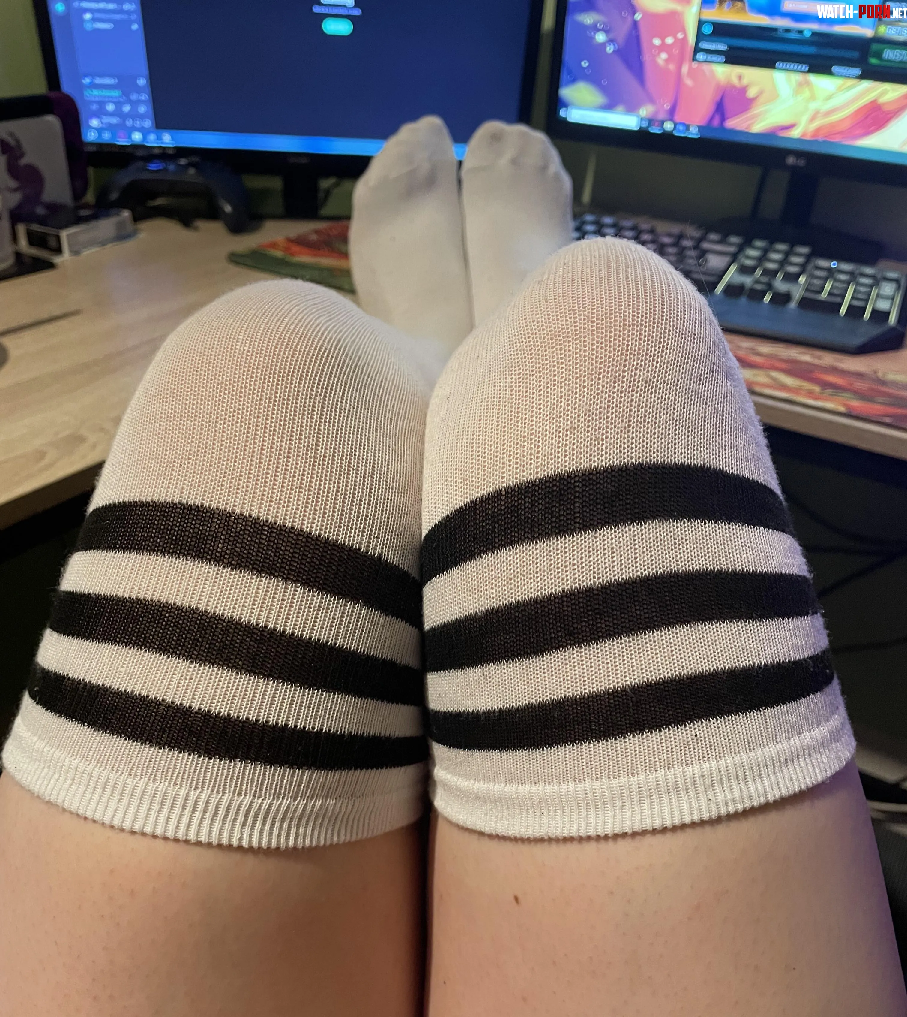 Thigh highs are soo comfy to wear x Highly Recommend  by FemSnekboy