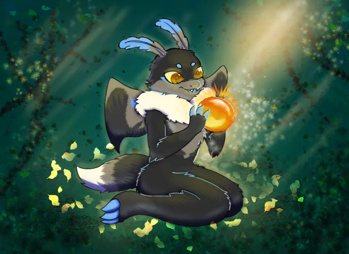 Thumbnail Shiny Discovery in Weekly Raffle Art by justgotcsp - Furry Category