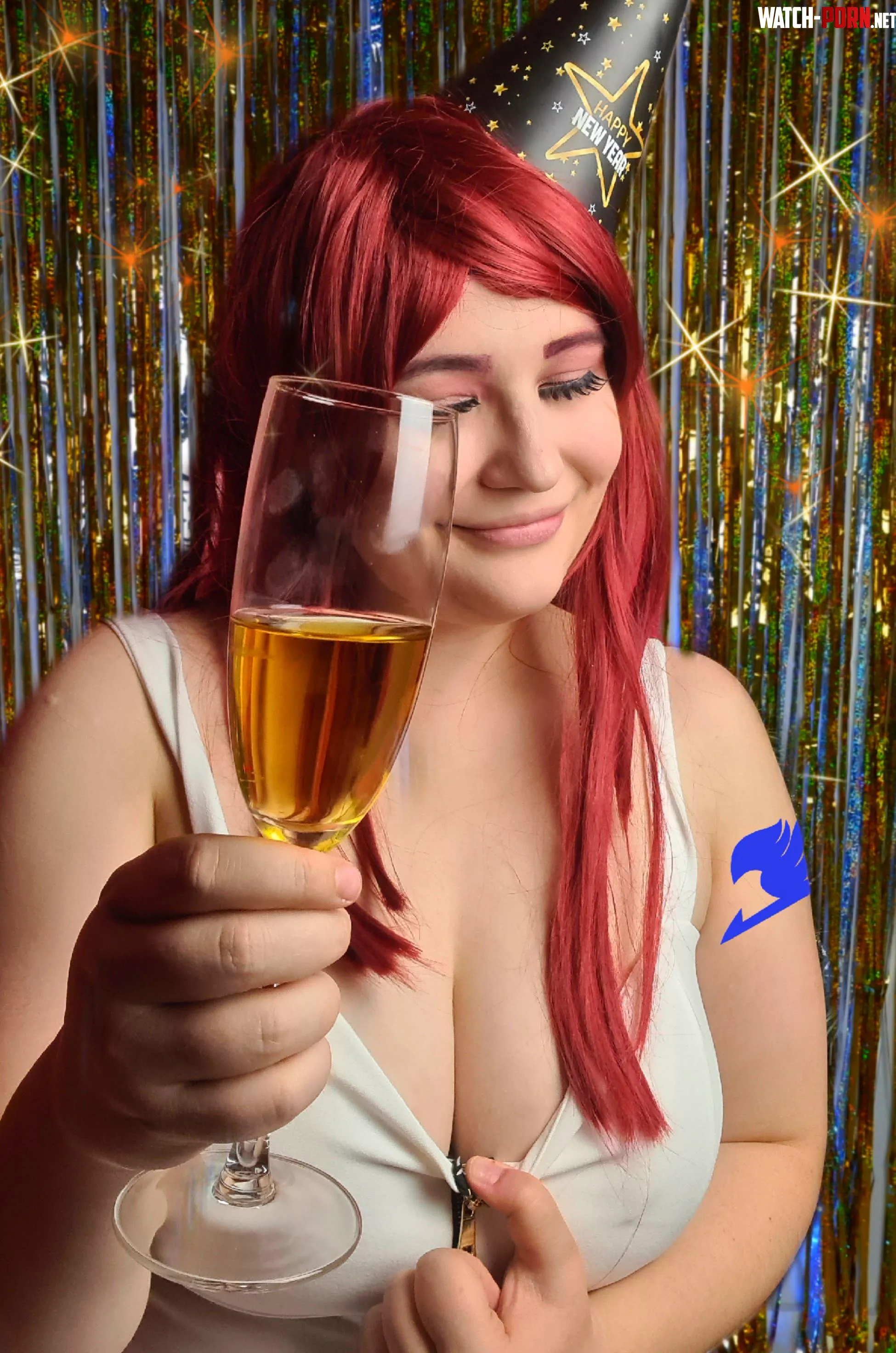 Happy new year  Sleepychancosplay as Erza Scarlet from Fairy Tail  by Sleepy_chan_cosplay