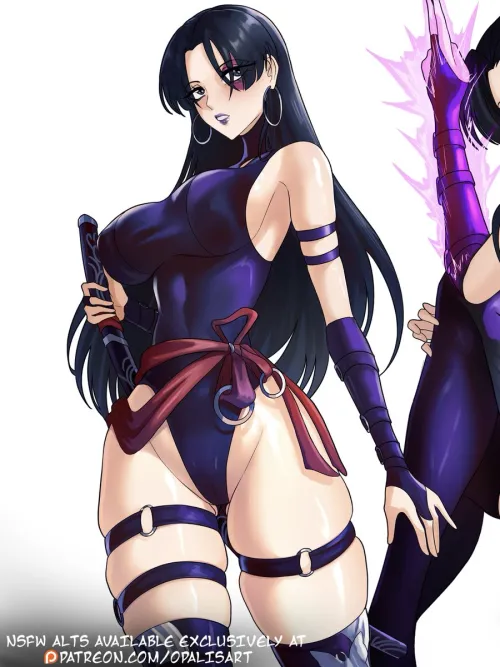 Thumbnail Psylocke's Alluring Thighs - Terran117's Tribute