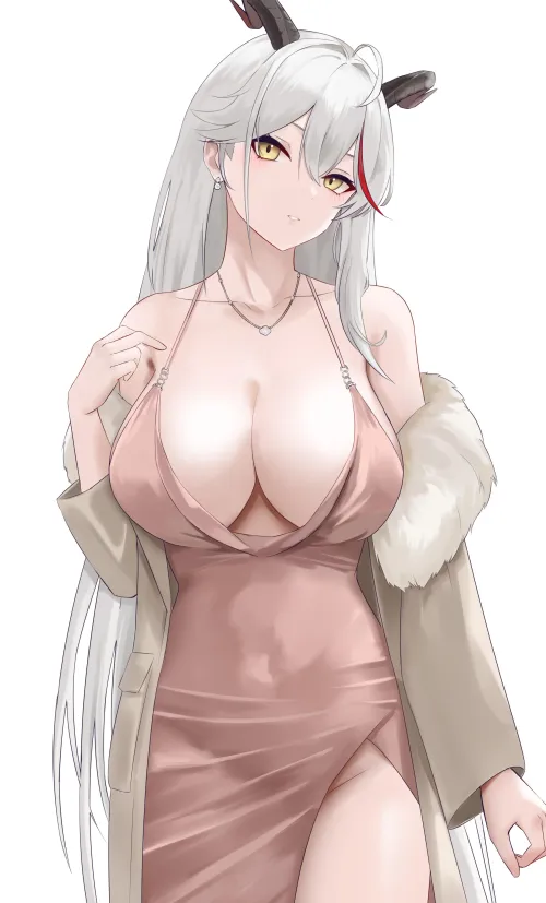 Thumbnail Elegantloveglimmer's Greeting: Happy New Year with Beauty Queen - Azur Lane's BigAnimeTiddies