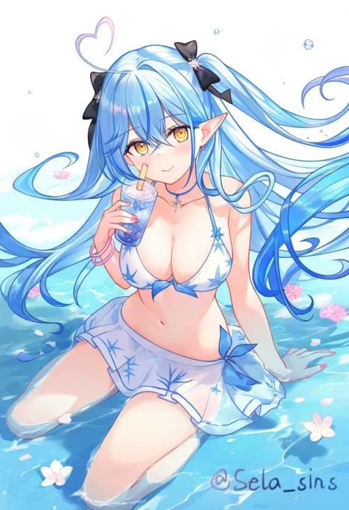 Thumbnail AnimeChan39 Presents: Lamy in her Bikini | ecchi