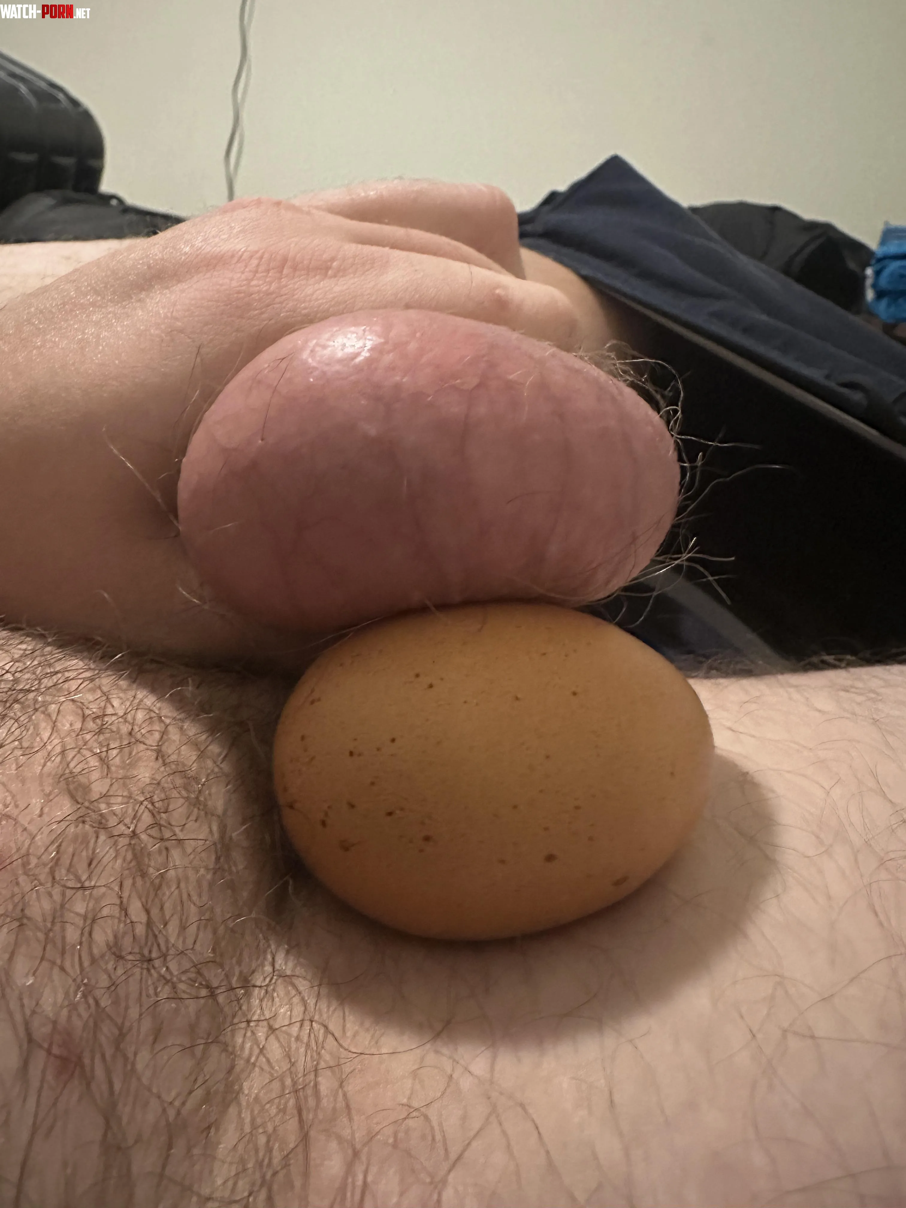 Are my balls I bigger than a Jumbo Egg 28 by Successful-Act1230