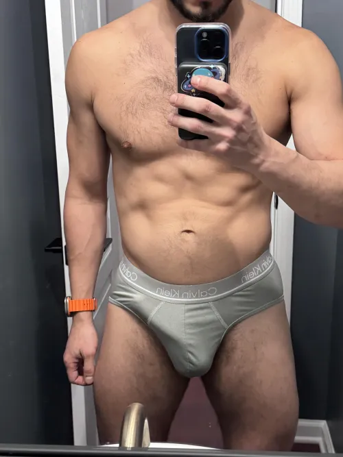 Thumbnail Bulges: Exploring the Mystery of Grey - A 35-Year-Old's Bulge by undies4sal3