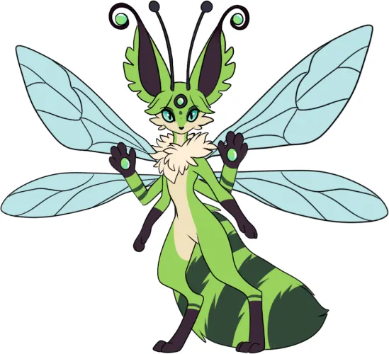 Thumbnail Glittering-Amount-68's Take on Bug Type Eeveelution | In the World of furry