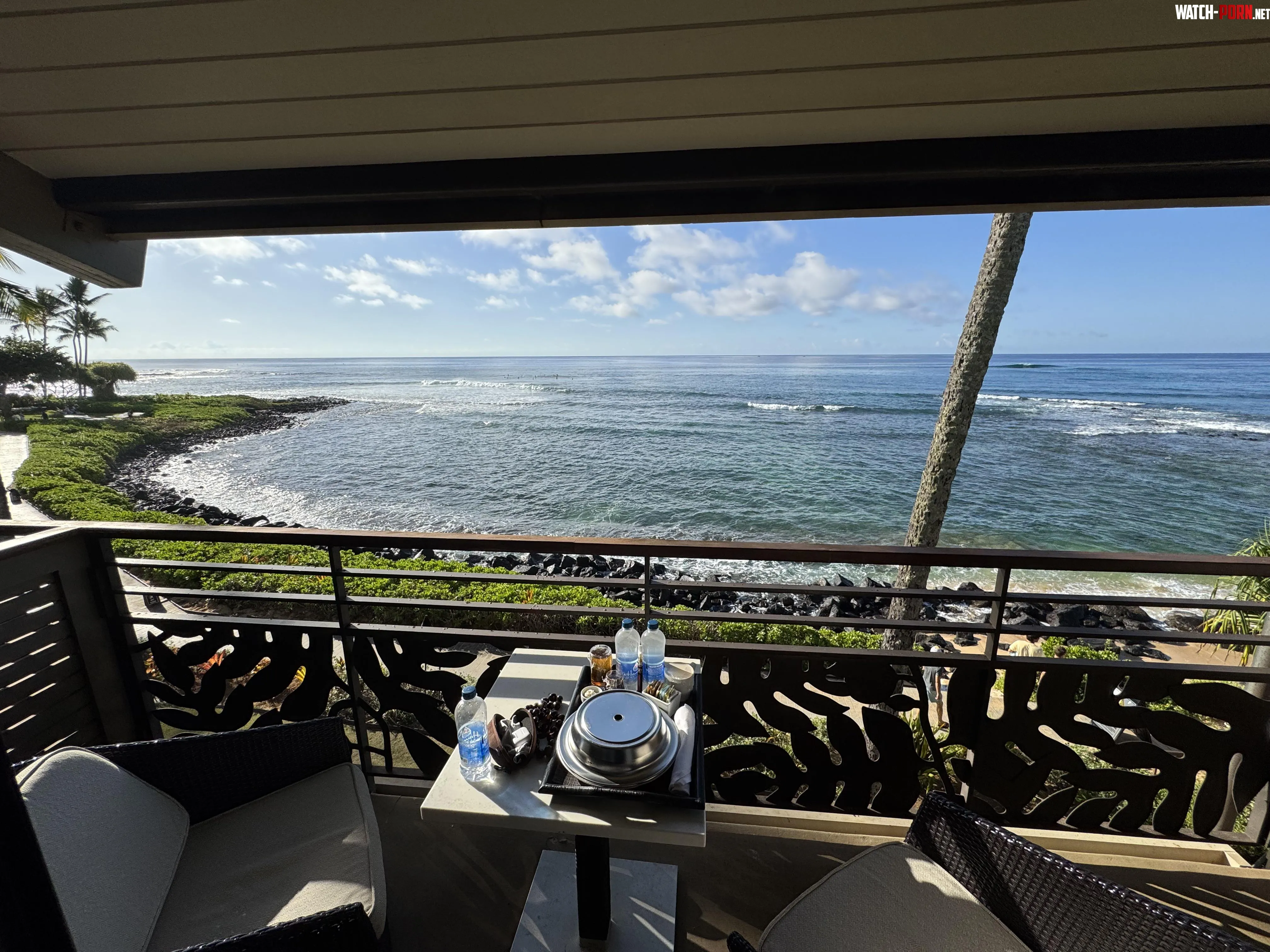 Room service at Poipu Beach Koloa Kauai by cosmothekleekai