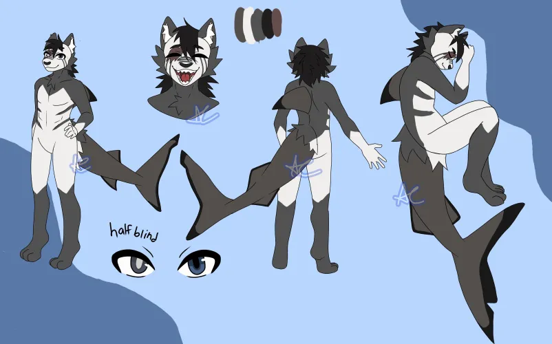 Thumbnail Unique Character Design: Catshark Revealed by Naive-Appointment231 | Furry