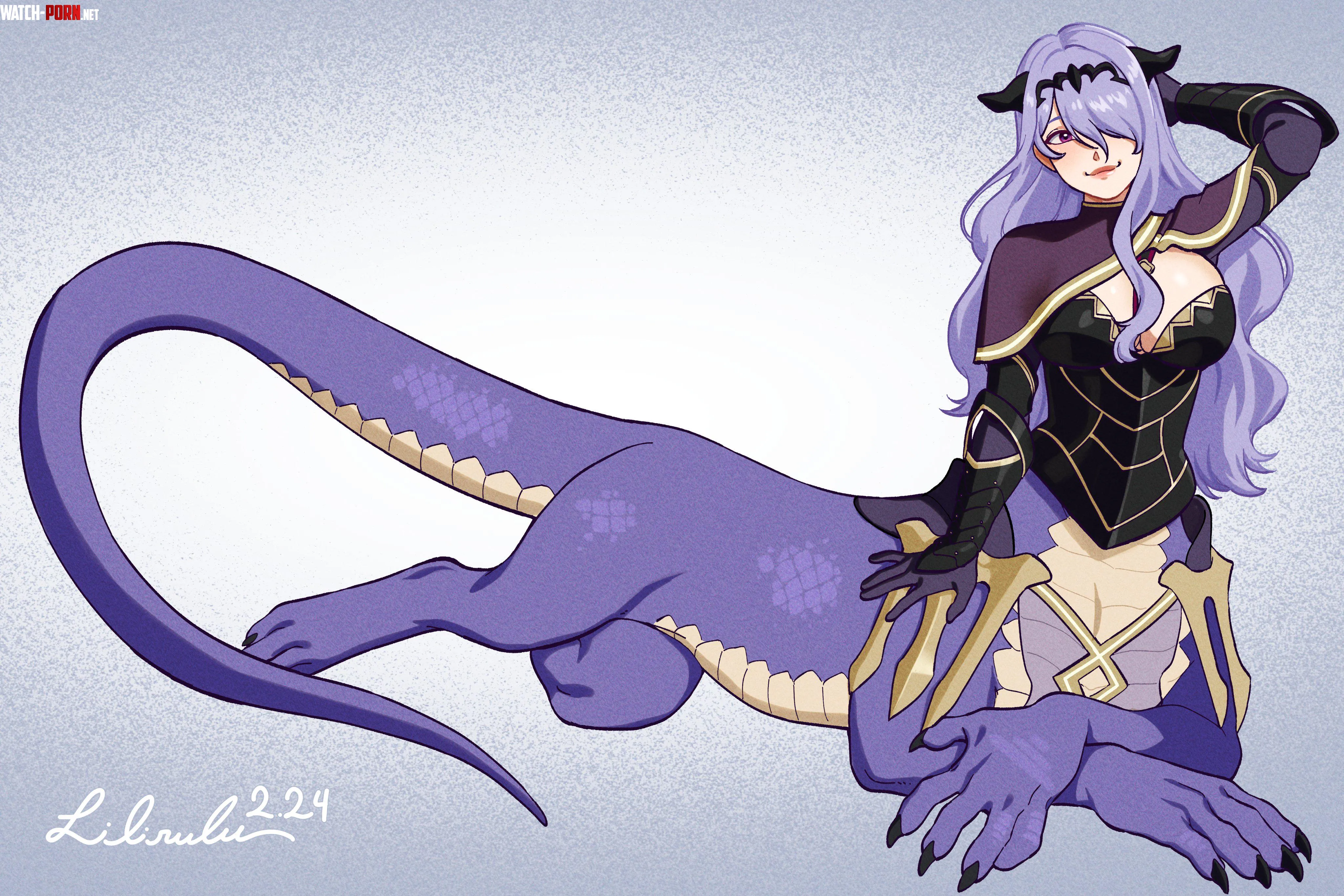 Dragontaur Camilla Fire Emblem by Jaxx1992