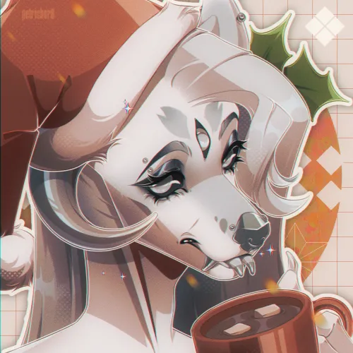 Thumbnail Christmas Vibes Art: A Gift by mischievouspetrichor | Furry