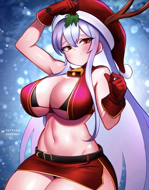 Thumbnail Terran117 Extends Wishes: Selvaria Hopes for a Good Christmas and New Year - Jax's BigAnimeTiddies Journey