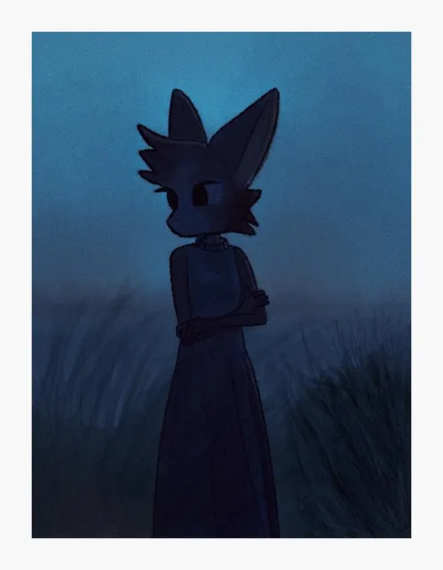 Thumbnail furry: Immerse in Blue Hour Artistry by MLCFA