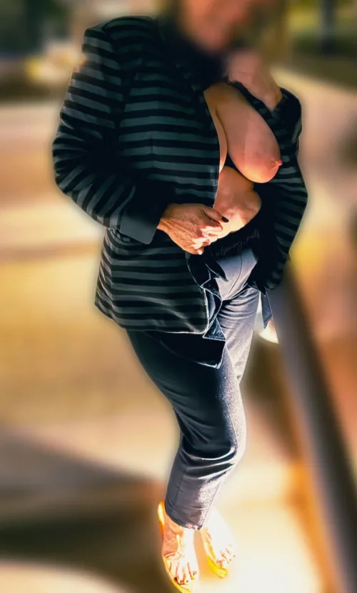 Thumbnail Saucy_Milf: 53F Catching Attention Strolling By | GILF