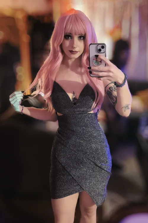 Thumbnail _NocturnalSirenSong's NYE Dress Journey in Tightdresses