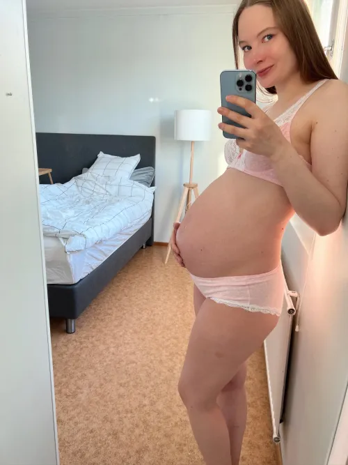 Thumbnail 28 Weeks Pregnant Belly: A Growing Journey | FutureMilfSophia