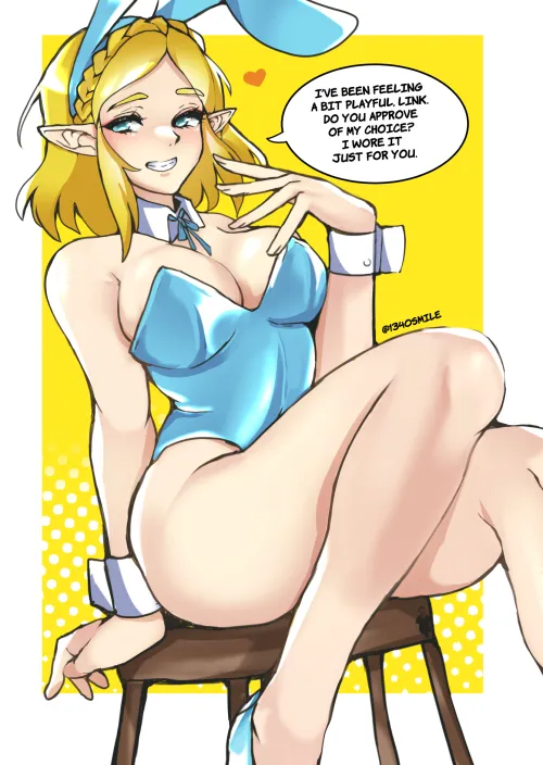 Thumbnail Bunny Zelda's Ultra Thick Thighs Revealed to Link Zelda by Terran117