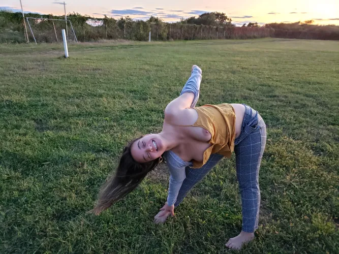 Thumbnail Yoga Time: Anticipating Sexy Soccer Boys | downblouse