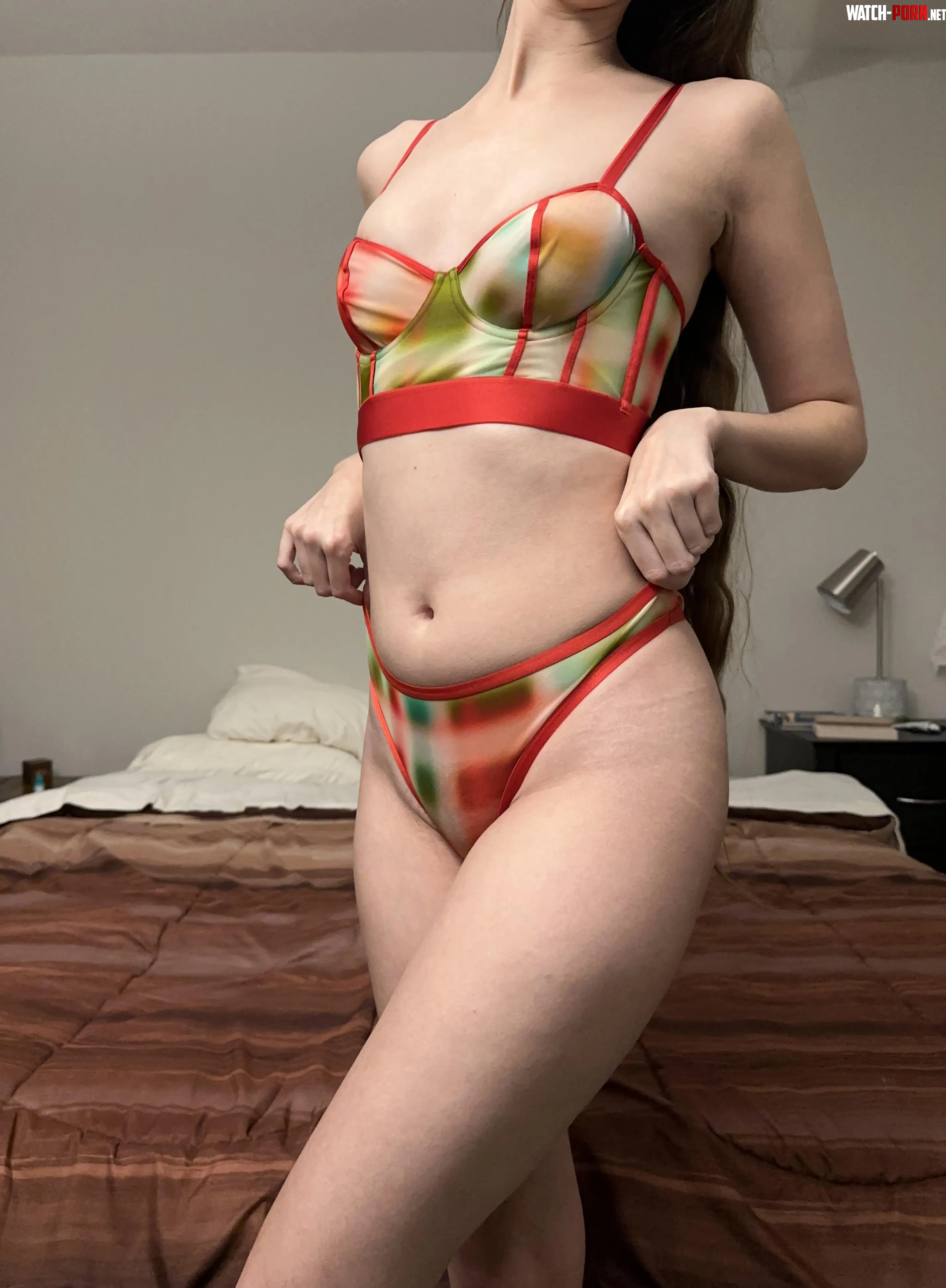 The theme for yesterdays daily sexy selfie challenge was new so I showed off my newest panty set by duchess_satine_OF