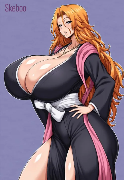 Thumbnail Rangiku Matsumoto in Bleach: A Skeboo by Volt145 in AnimeMILFS