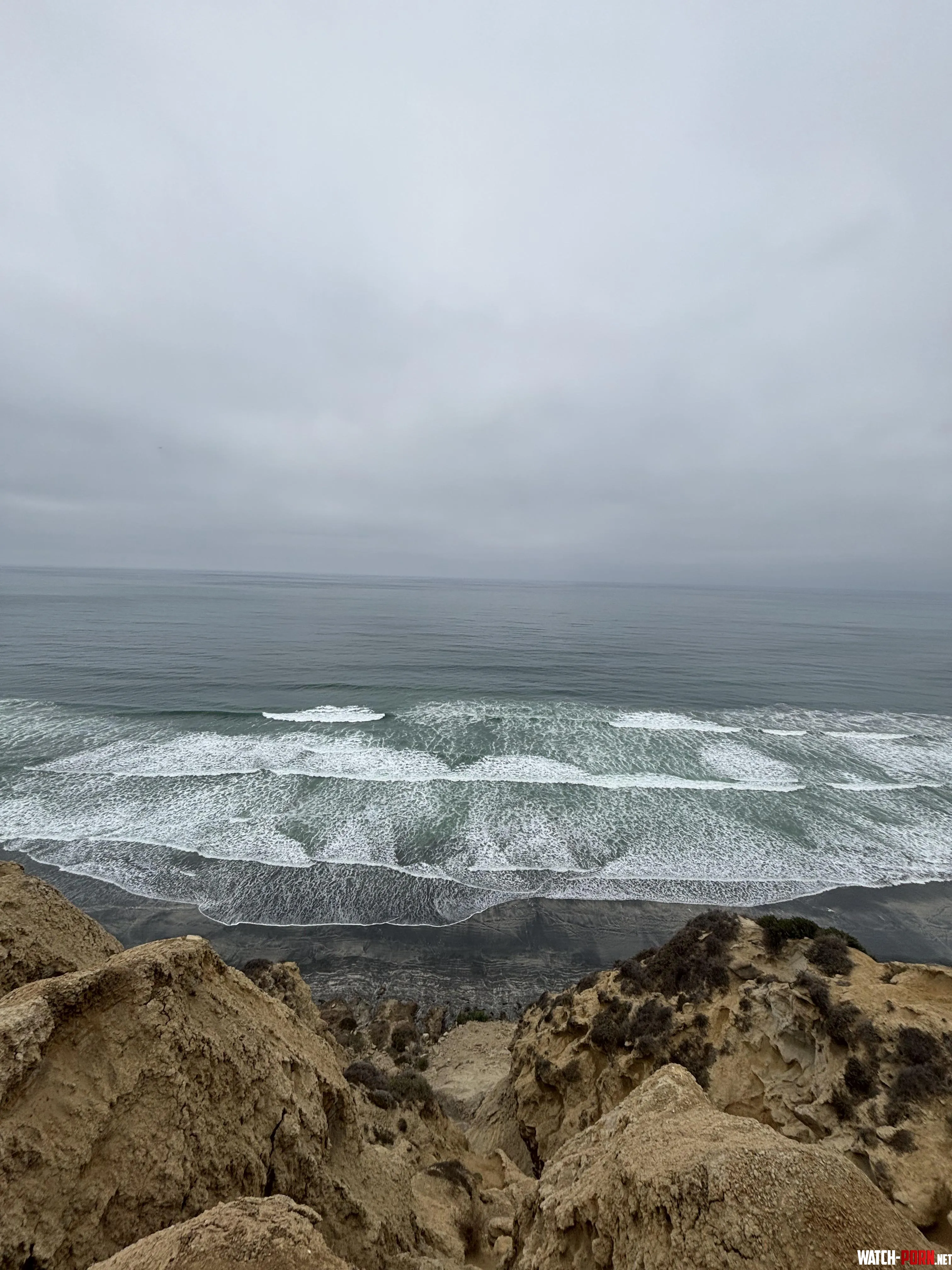 Cloudy day in La Jolla CA by Hetz_